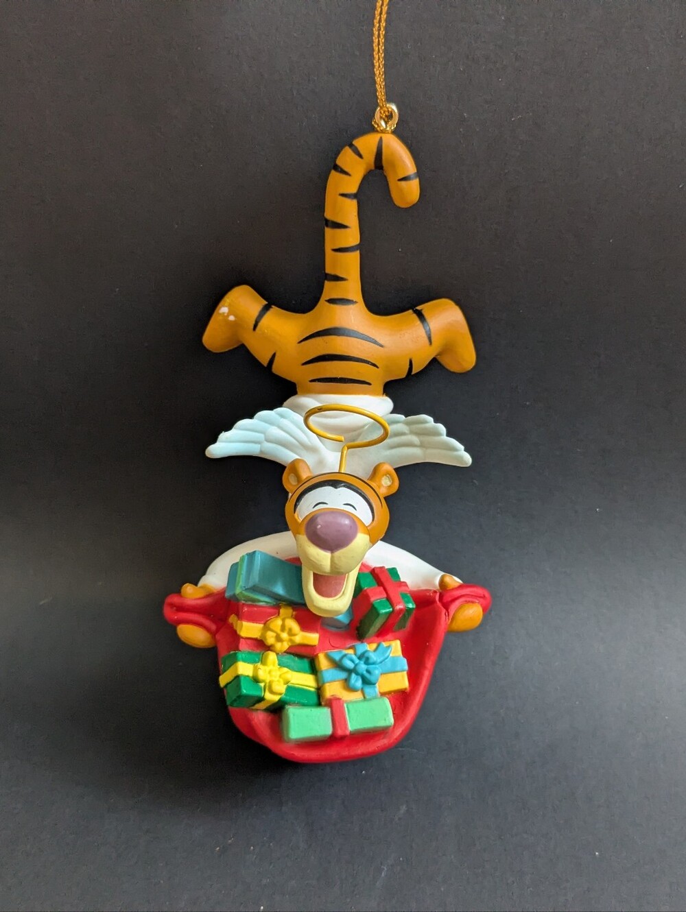 Grolier Collectibles Disney Winnie The Pooh Tigger Holiday Ornament